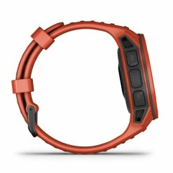 Montre Connectée Garmin Intinct Solar Flame Red -Montres De Mode 010 02293 20 3