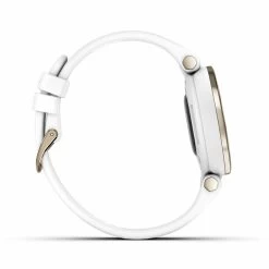 Montre Garmin Lily Lunette Cream Gold Avec Un Bracelet Blanc -Montres De Mode 010 02384 10 3