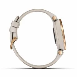 Montre Garmin Lily Lunette Rose Gold Avec Un Bracelet Beige -Montres De Mode 010 02384 11 3
