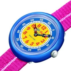 Montre Flik Flak Retro Pink -Montres De Mode FBNP190 03