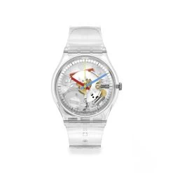 Swatch Montre Clear Clearly Gent