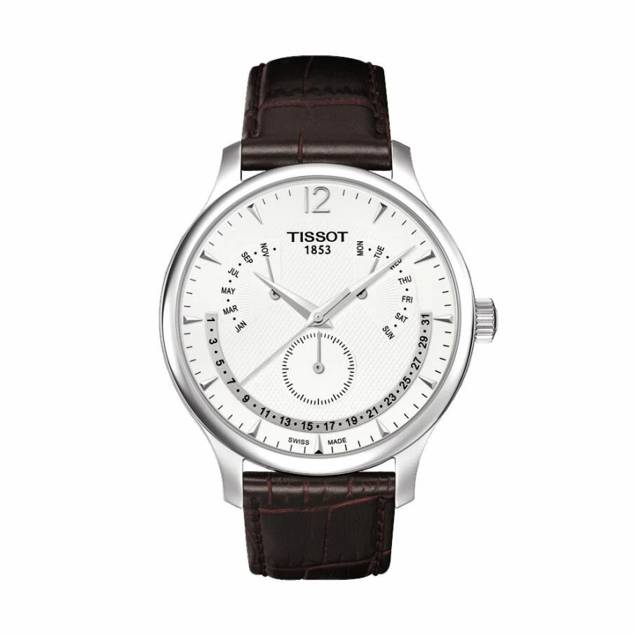 Montre Tissot T-Classic Tradition Perpetual Calendar 1 Montre Tissot T-Classic Tradition Perpetual Calendar