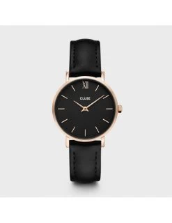 CLUSE Minuit Leather Black