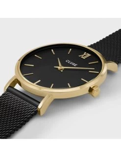 CLUSE Minuit Mesh Black -Montres De Mode cluse minuit mesh black 2