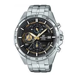 Montre Casio Edifice EFR-556D-1AVUEF - Montre Chronographe Acier Noire Homme