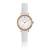 Montre Femme Emily Westwood EDM-B051R.14 - Bracelet Cuir Blanc