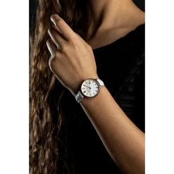 Montre Femme Emily Westwood EDQ-B024R - Bracelet Cuir Blanc -Montres De Mode montre connecte femme emily westwood montres edq b024r bracelet cuir blanc edq b024r 3 1140x1140