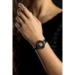 Montre Femme Emily Westwood EFG-B029R - Bracelet Cuir Noir -Montres De Mode montre connecte femme emily westwood montres efg b029r bracelet cuir noir efg b029r 3 1140x1140