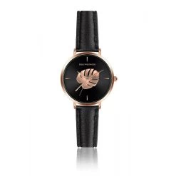 Montre Femme Emily Westwood EFG-B029R - Bracelet Cuir Noir