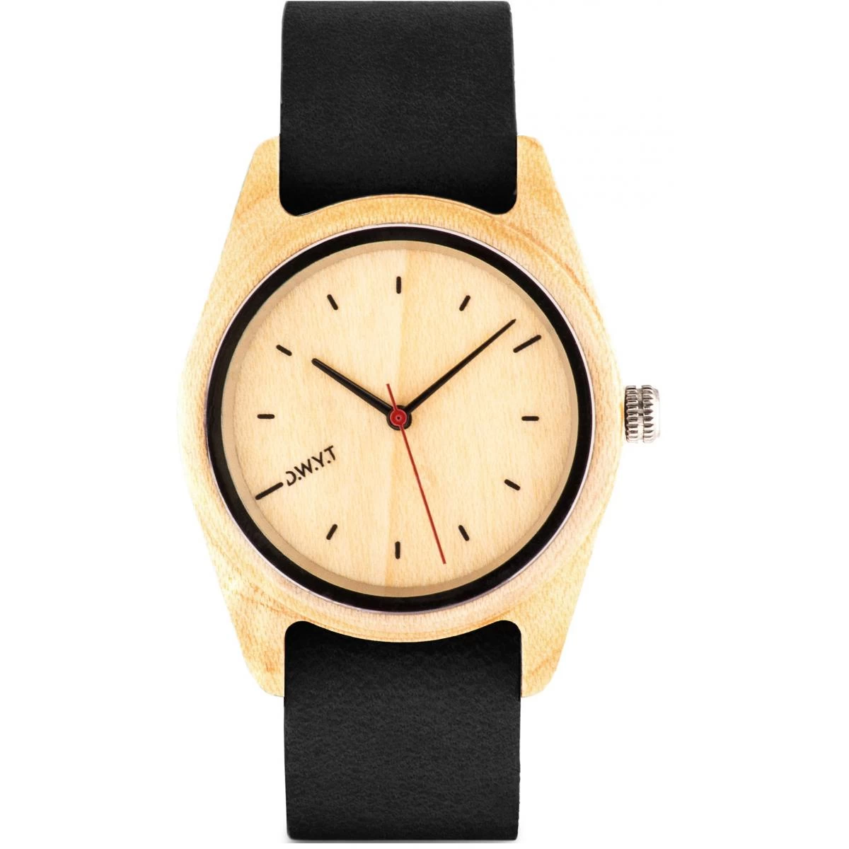 Montre D.W.Y.T DW-00102-5015 - Montre Toundra Bois Cuir Noir Femme 1 Montre D.W.Y.T DW-00102-5015 - Montre Toundra Bois Cuir Noir Femme