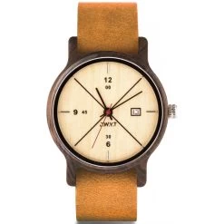 Montre D.W.Y.T DW-00204-5008 - Montre Cuir Marron Bois Marron Homme