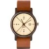 Montre D.W.Y.T DW-00204-5012 - Montre Cuir Marron Bois Marron Homme