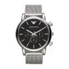 Montre Emporio Armani AR1808 - Montre Ronde Argent Homme