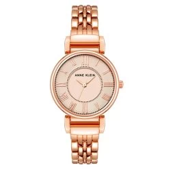 Montre Femme Anne Klein AK-2158RGRG - Bracelet Doré Rose