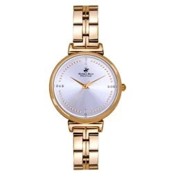 Montre Femme Beverly Hills Polo Club BBP0124Y-130 - Bracelet Acier Doré