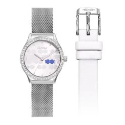 Montre Femme Clio Blue Montres INTEMPOREL 6613002 - Bracelet Acier Argent