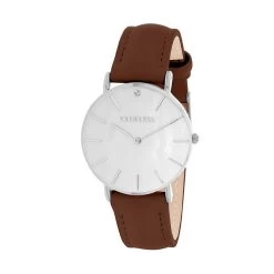 Montre Femme Clueless BCL10182-205 - Bracelet Cuir Marron