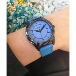 Montre Femme Clueless BCL10672-008 - Bracelet Cuir Bleu -Montres De Mode montre femme clueless bcl10672 008 bracelet cuir bleu 3414490 2 1140x1140