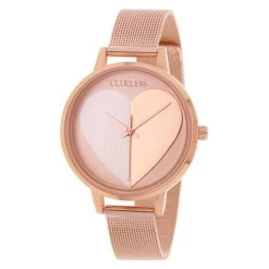 Montre Femme Clueless BCL10824-812 - Bracelet Acier Doré Rose