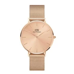 Montre Femme Daniel Wellington PETITE COLOR DIALS DW00100472 - Bracelet Acier Doré Rose