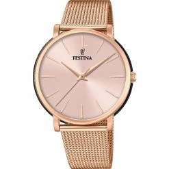 Montre Femme Festina BOYFRIEND F20477-1 - Bracelet Acier Blanc