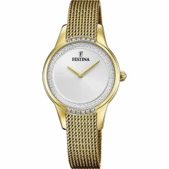 Montre Femme Festina F20495-1 - Bracelet Acier Doré