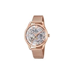 Montre Femme Festina AUTOMATICO F20628-2 - Bracelet Acier Doré Rose -Montres De Mode montre femme festina montres automatico f20628 2 bracelet acier dore rose 3419564 4 1140x1140