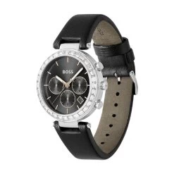 Hugo Boss Montre Femme Boss - 1502689 Bracelet Cuir Noir -Montres De Mode montre femme hugo boss 1502689 bracelet cuir noir 3512564 3 1140x1140