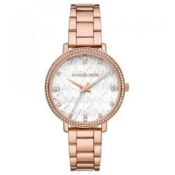 Montre Femme Michael Kors Montres PYPER MK4594 - Bracelet Acier Doré Rose