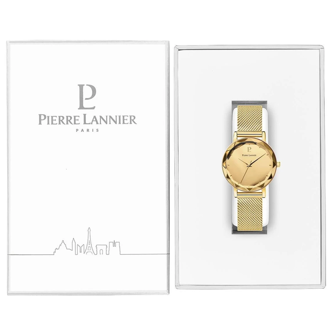 Montre Femme Pierre Lannier Montres 025P548 - Bracelet Acier Doré 5 Montre Femme Pierre Lannier Montres 025P548 - Bracelet Acier Doré – Image 5