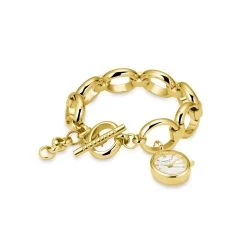 Montre Femme Rosefield Montres Rosefield Studio SWGSG-OV13 - Bracelet Acier Doré