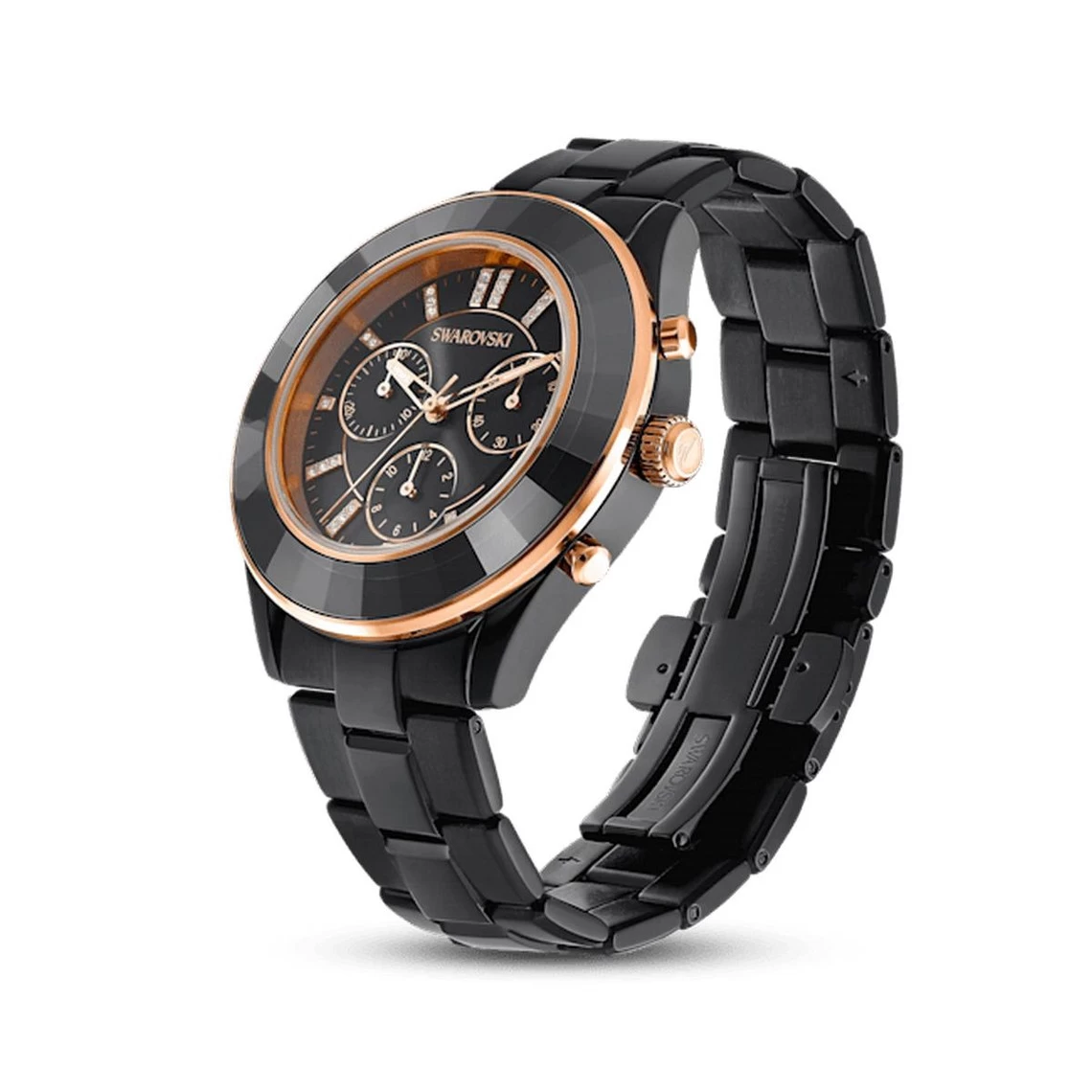 Montre Femme Swarovski 5610472 - Bracelet Acier Noir 2 Montre Femme Swarovski 5610472 - Bracelet Acier Noir – Image 2