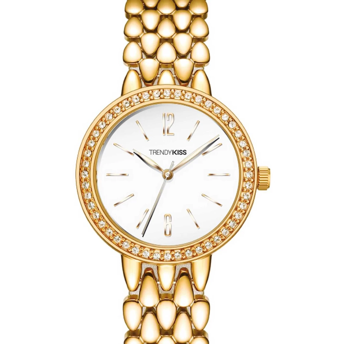 Montre Femme Trendy Kiss Barbara TMG10158-01 - Bracelet Acier Doré 1 Montre Femme Trendy Kiss Barbara TMG10158-01 - Bracelet Acier Doré