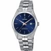 Montre Festina F20437-B - CLASSIQUE Dateur Acier Argenté Cadran Bleu Homme