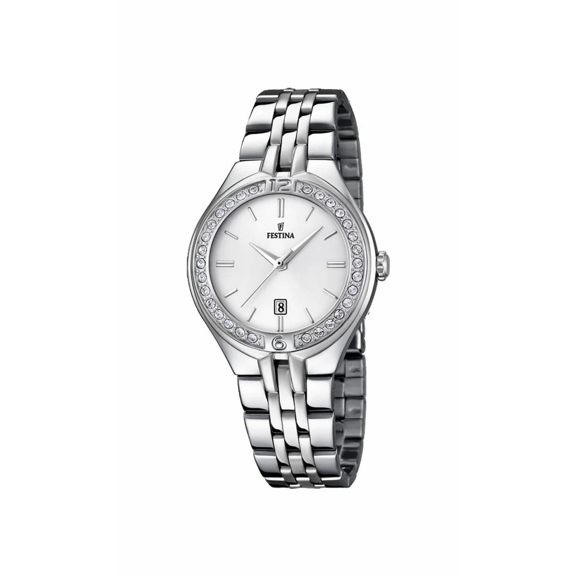 Montre Festina Mademoiselle F16867-1 - Montre Dateur Argentée Femme 2 Montre Festina Mademoiselle F16867-1 - Montre Dateur Argentée Femme – Image 2