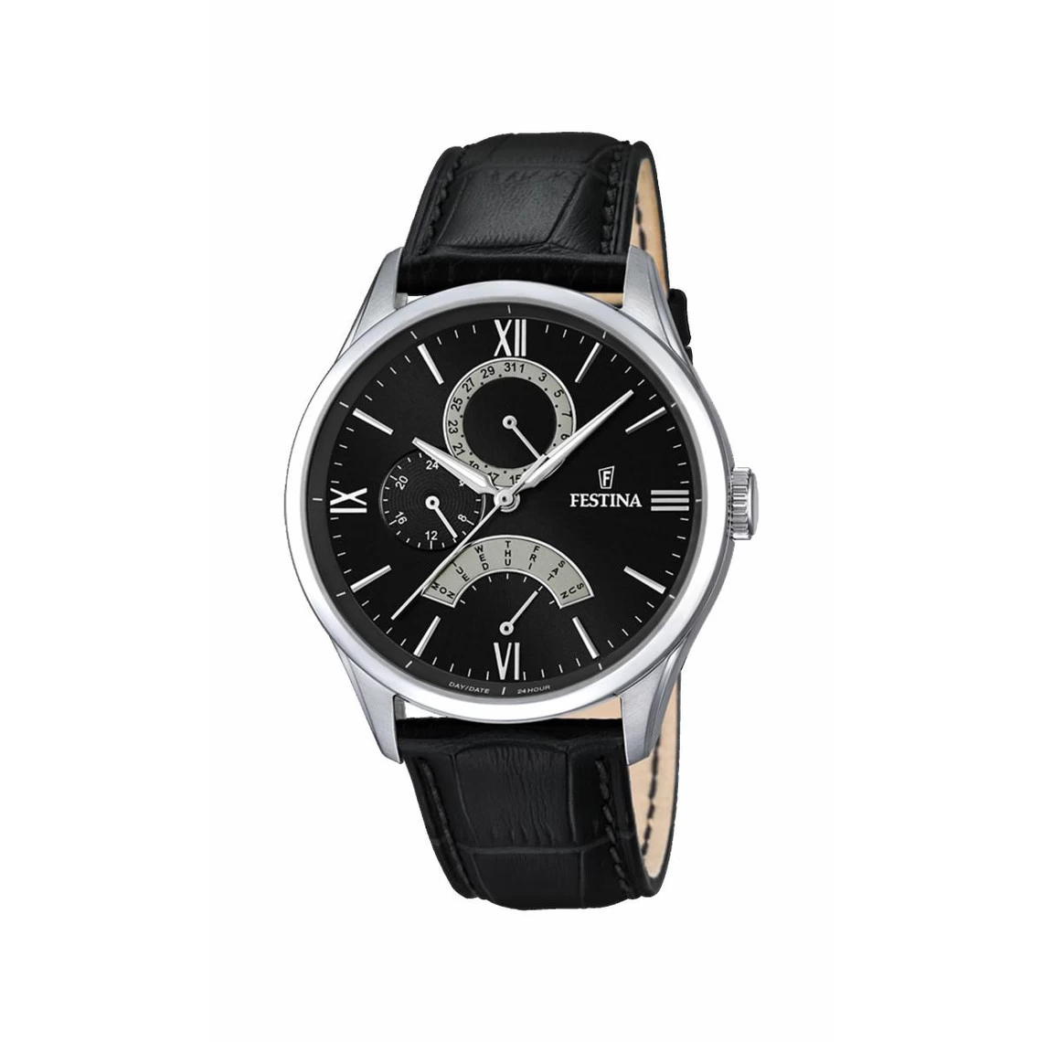 Montre Festina Retro F16823-2 - Montre Multifonctions Cuir Homme 2 Montre Festina Retro F16823-2 - Montre Multifonctions Cuir Homme – Image 2