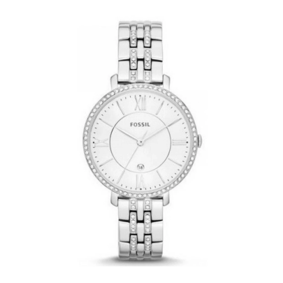 Montre Fossil ES3545 - JACQUELINE Acier Argenté Femme 1 Montre Fossil ES3545 - JACQUELINE Acier Argenté Femme