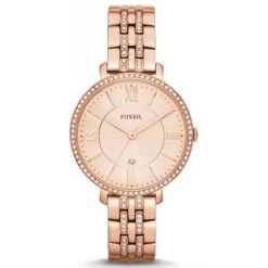 Montre Fossil ES3546 - JACQUELINE Acier Doré Rose Femme