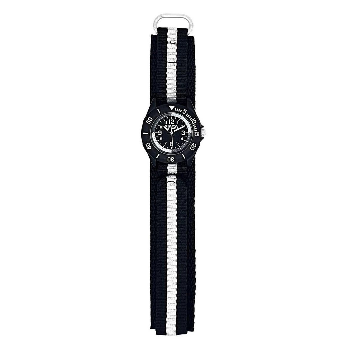 Montre Garçon NASA Kids BNA20007-002 - Bracelet Nylon Noir 2 Montre Garçon NASA Kids BNA20007-002 - Bracelet Nylon Noir – Image 2