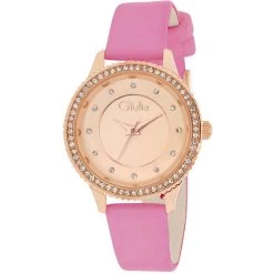 Montre Giulia BGI10172-811 - Montre Cuir Rose Femme
