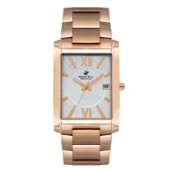 Montre Homme Beverly Hills Polo Club BBP3038X-430 - Bracelet Acier Doré Rose