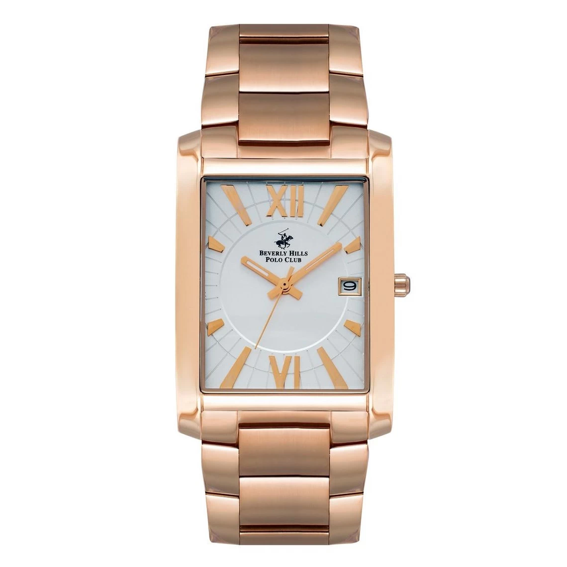 Montre Homme Beverly Hills Polo Club BBP3038X-430 - Bracelet Acier Doré Rose 1 Montre Homme Beverly Hills Polo Club BBP3038X-430 - Bracelet Acier Doré Rose