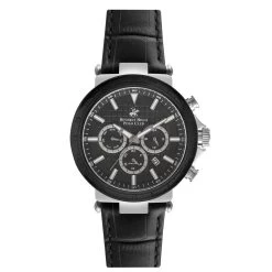 BEVERLY HILLS POLO CLUB Montre Pour Homme BBP3145X-351 Avec Bracelet En Noir
