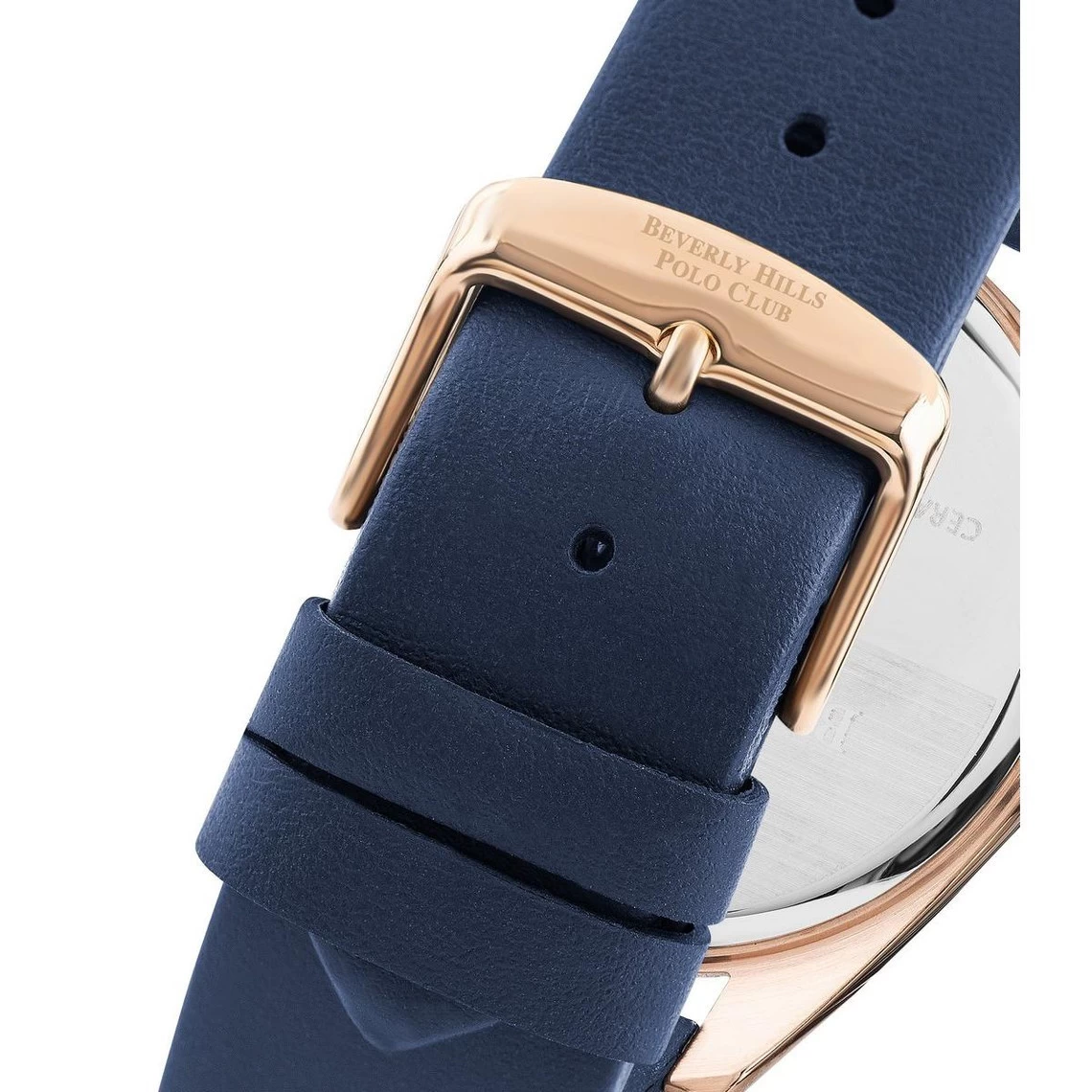 Montre Homme Beverly Hills Polo Club BBP3219X-499 - Bracelet Cuir Bleu 3 Montre Homme Beverly Hills Polo Club BBP3219X-499 - Bracelet Cuir Bleu – Image 3