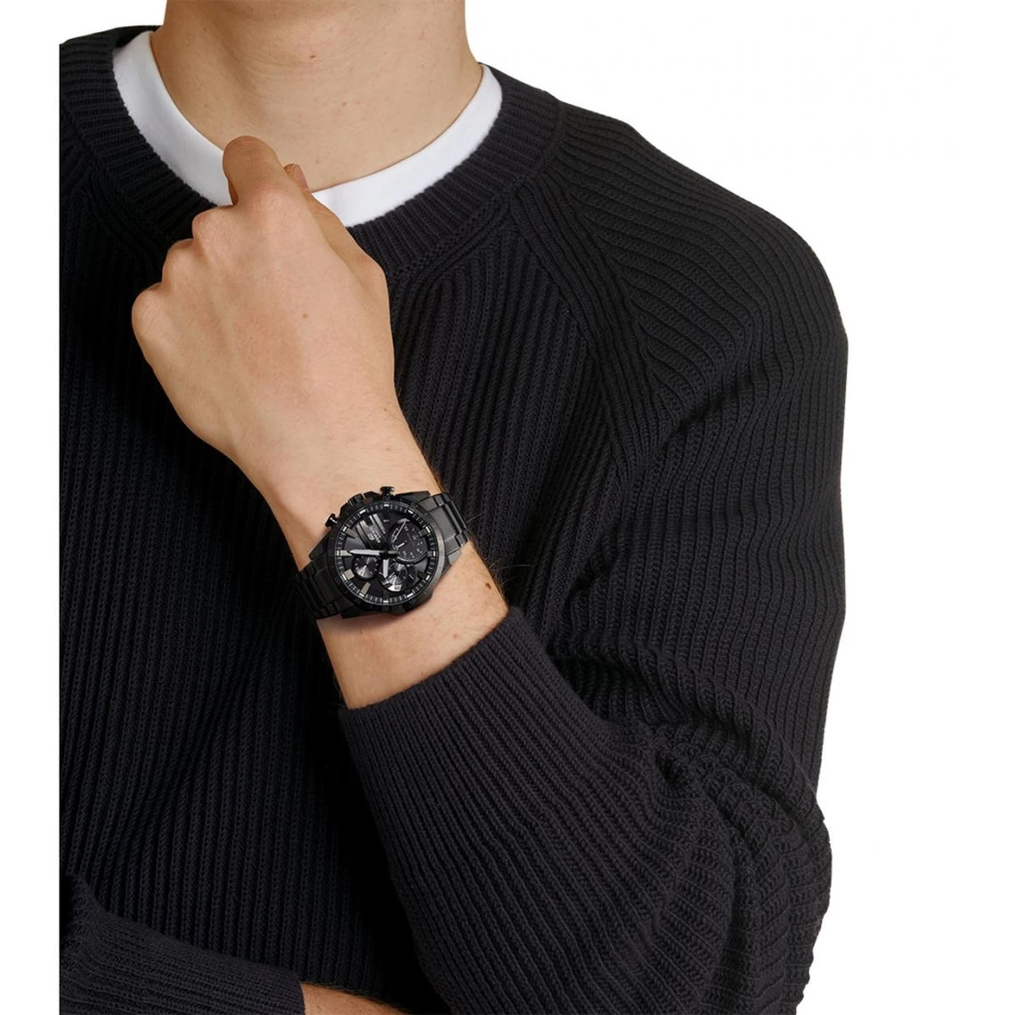 Montre Homme CASIO MONTRES EFS-S620DC-1AVUEF - Bracelet Acier Noir 2 Montre Homme CASIO MONTRES EFS-S620DC-1AVUEF - Bracelet Acier Noir – Image 2