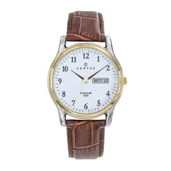 Montre Homme Certus - 611302 Bracelet Cuir Marron