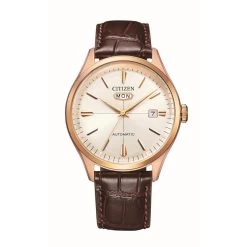 Montre Homme CITIZEN MECHANICAL NH8393-05AE - Bracelet Marron