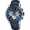 Montre Homme Festina Montres TIMELESS CHRONO F20561-2 - Bracelet Cuir Bleu