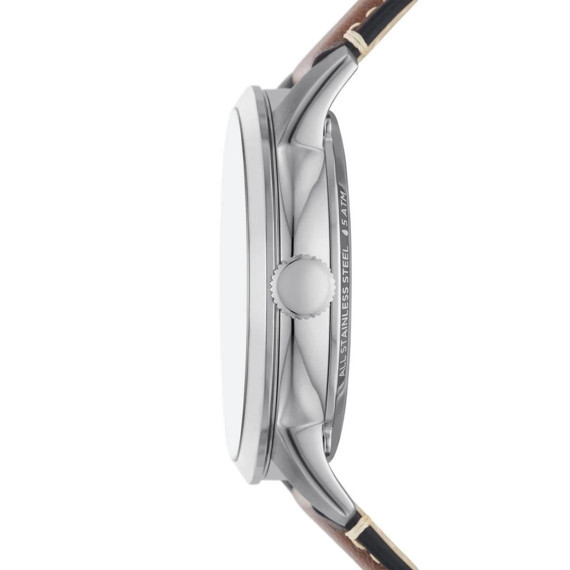 Montre Homme Fossil ME3234 - Bracelet Cuir Marron 3 Montre Homme Fossil ME3234 - Bracelet Cuir Marron – Image 3