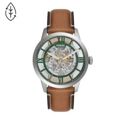 Montre Homme Fossil ME3234 - Bracelet Cuir Marron